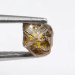 0.44 ct yellow colored loose raw diamonds rare rough diamond gemstone