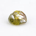 0.26ct yellow colored raw daimonds natural rough gemstone