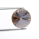 2.05 Ct Brown Round Cut Lab Grown Diamond loose premium quality stone for custom jewelry