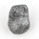 1.29 carat grey raw diamond stone for earth inspired jewelry design