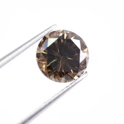 2.05 Ct Brown Round Cut Lab Grown Diamond loose premium quality stone for custom jewelry2.05 Ct Brown Round Cut Lab Grown Diamond loose premium quality stone for custom jewelry
