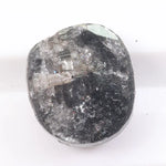 Natural black diamond ring featuring deep rich color and modern setting. Earth-mined fancy color diamond ideal for unique engagement or fashion ring.
