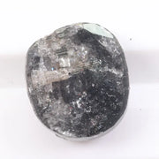 Natural black diamond ring featuring deep rich color and modern setting. Earth-mined fancy color diamond ideal for unique engagement or fashion ring.