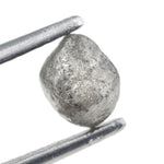 1.08 carat grey raw diamond stone for rustic nature ring design