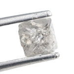 grey raw diamond stone for vintage jewelry design