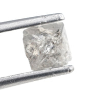 grey raw diamond stone for vintage jewelry design