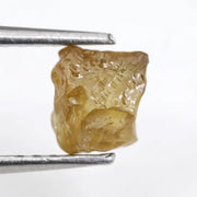 0.82 ct yellow colored unpolished diamonds unique loose gemstone for jewelry