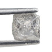 grey raw diamond stone for vintage jewelry design