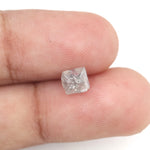 grey raw diamond stone for vintage jewelry design