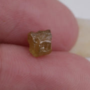 0.82 ct yellow colored unpolished diamonds unique loose gemstone for jewelry