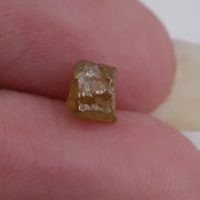 0.82 ct yellow colored unpolished diamonds unique loose gemstone for jewelry
