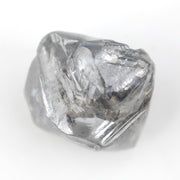1.34 carat grey raw diamond stone for leaf ring setting