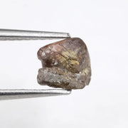0.81 ct brown colored raw natural gemstones natural rough stone for jewelry