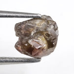 0.81 ct brown colored raw natural gemstones natural rough stone for jewelry