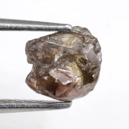 0.81 ct brown colored raw natural gemstones natural rough stone for jewelry