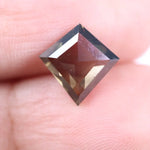 2.06 Ct Brown Kite Cut Lab Grown Diamond unique fancy brown loose diamond for custom ring