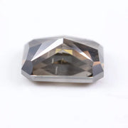 2.04 carat brown radiant cut lab grown diamond loose stone for custom Wedding ring or designer jewelry