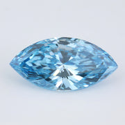 blue colour lab grown marquise diamond blue diamonds ring