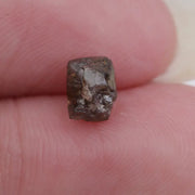 1.06 ct brown colored raw cut diamond unique natural diamond stone