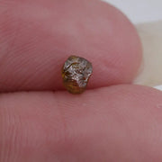 0.29 ct yellow colored coated rough diamond natural loose gemstone