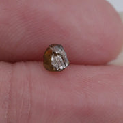 0.29 ct yellow colored coated rough diamond natural loose gemstone