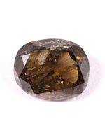 Brown diamond on a white background