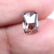 2.04 carat brown radiant cut lab grown diamond loose stone for custom Wedding ring or designer jewelry
