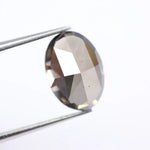 3.99 carat brown oval cut lab grown diamond loose stone for custom engagement ring or fine jewelry