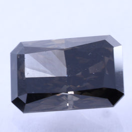 0.20 Carat Lab Grown Diamond Vivid Brown Radiant Shape Lab Diamond