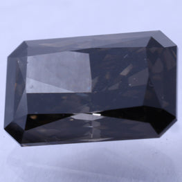 0.20 Carat Lab Grown Diamond Vivid Brown Radiant Shape Lab Diamond