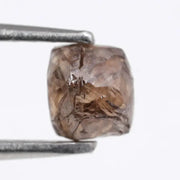0.66 ct brown rough diamond natural raw loose gemstone for jewelry