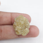yellow color 33.99 carat rough diamond cost and pricing