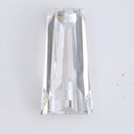 white diamond trapezoid lab grown diamond engagement ring watch