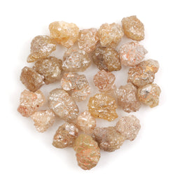 5.00 Ct Yellow Brown Color Rough Raw Diamond Lot Earth-Mine Loose Uncut Raw Stone Lot