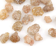 5.00 Ct Yellow Brown Color Rough Raw Diamond Lot Earth-Mine Loose Uncut Raw Stone Lot