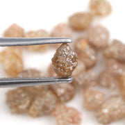 7.20 Ct Orange Brown Color Rough Raw Diamond Natural Uncut Rough Stone Lot