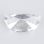 1.26 Ct Half Moon Cut Lab Grown Diamond D-E-F Color-VS-SI Loose Diamond For Engagement Ring