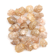 7.20 Ct Orange Brown Color Rough Raw Diamond Natural Uncut Rough Stone Lot