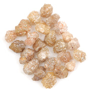 7.20 Ct Orange Brown Color Rough Raw Diamond Natural Uncut Rough Stone Lot
