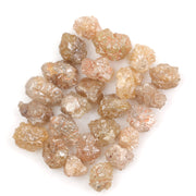 7.20 Ct Orange Brown Color Rough Raw Diamond Natural Uncut Rough Stone Lot