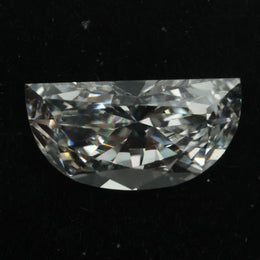1.26 Ct Half Moon Cut Lab Grown Diamond D-E-F Color-VS-SI Loose Diamond For Engagement Ring