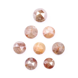 4.61 Ct  Natural Loose Roumd Rose Cut Diamond Fancy Colored Diamond Use For Jewerly Unique Diamond Lot 