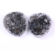 2.82 Carat Natural Pear Shape Loose Diamond Pair Black Colored Diamond Pair Use For Jewerly