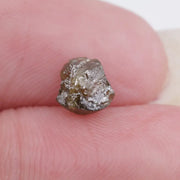 0.73 ct yellow raw uncut rough diamond natural gemstone