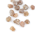 red raw diamond, raw diamond, raw orange diamond, brown diamond raw