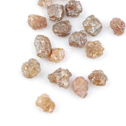 red raw diamond, raw diamond, raw orange diamond, brown diamond raw