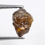 0.54 ct yellow rough uncut diamond raw gemstone for jewelry