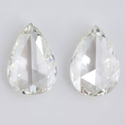 2.25 ct lab grown diamond, lab grown diamond pair, white lab grown diamond, diamond pair, vs1 diamond
