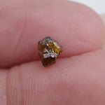 0.54 ct yellow rough uncut diamond raw gemstone for jewelry