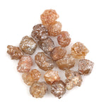 natural rough orange diamond, brown diamond raw, brown diamond rough